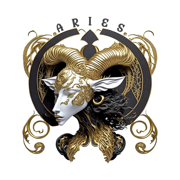 Design for Aries Zodiac Sign_6 by thematics