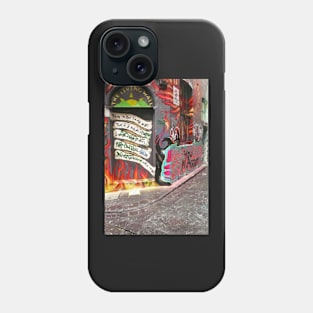 The Living Wall Melbourne graffiti Phone Case