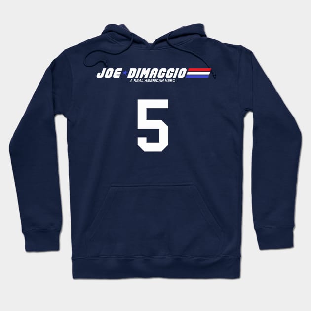 KyleHarlow Joe DiMaggio: A Real American Hero Hoodie