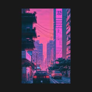 Retrowave vintage Tokyo T-Shirt