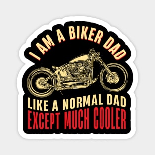 BIKER DAD Magnet