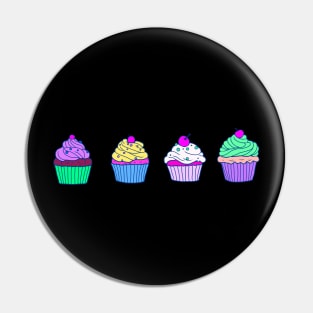 Trippy Cupcakes Pin