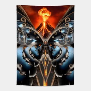 Volcano Butterfly Tapestry