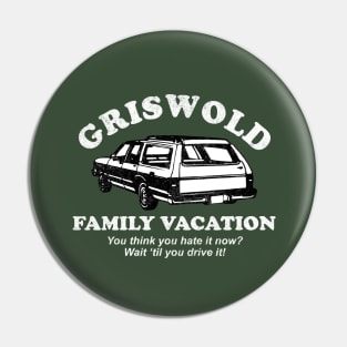 Griswold Family Vacation - vintage design Pin