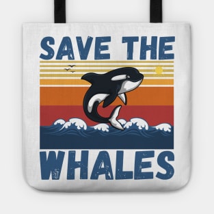 Save The Whales Tote