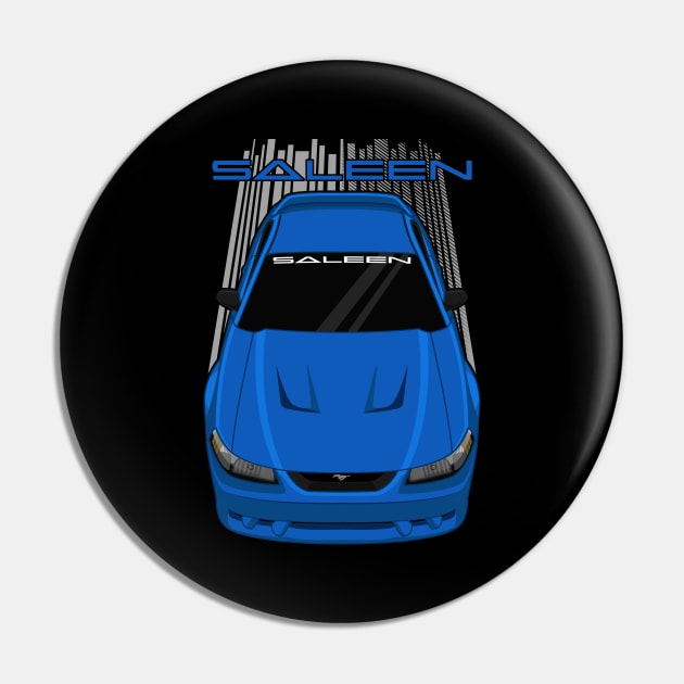 Ford Mustang Saleen SN95 - 1999-2004 - Bright Atlantic Blue Pin by V8social