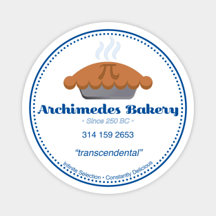 Archimedes Bakery Pi Day Pie Magnet