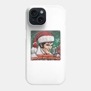 rock and roll christmas Phone Case