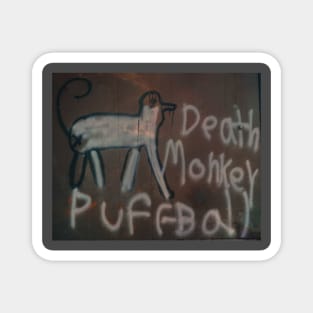 Death Monkey Puffball 3 Magnet