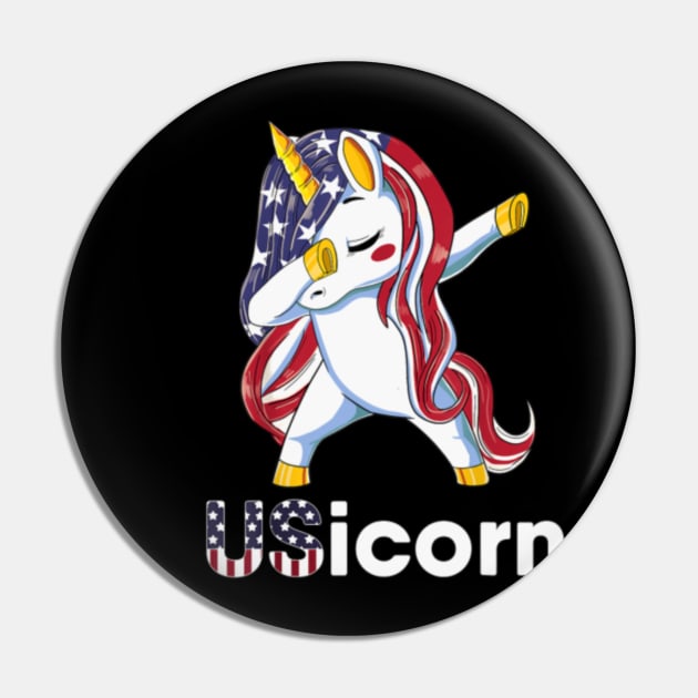 USA Flag Dabbing Unicorn Dress Stuff 4th of July G Pin by Xizin Gao