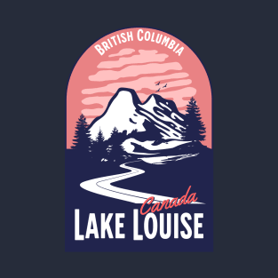 Lake Louise Canada Mountain Trail T-Shirt