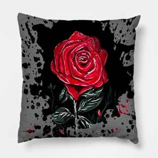 Night Rose Pillow