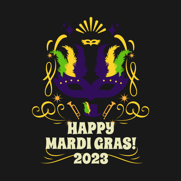 Happy Mardi Gras 2023 by UnrealArtDude