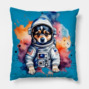 Space dog gift ideas Pillow