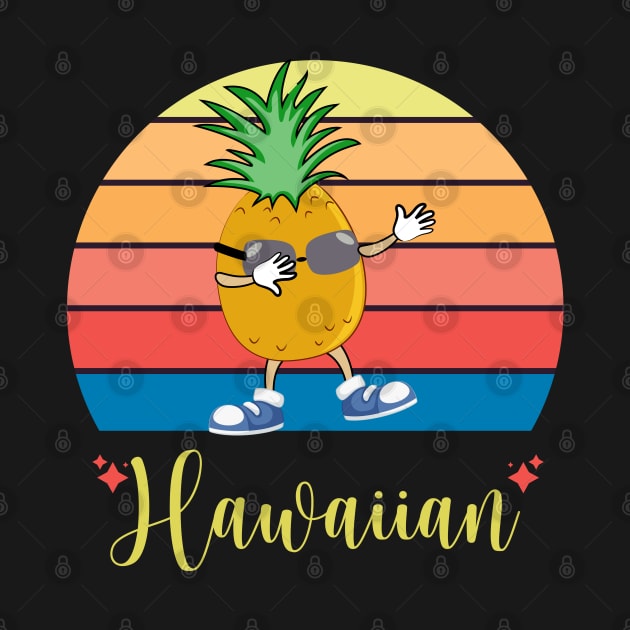 Pineapple Hawaiian Tropical by IstoriaDesign