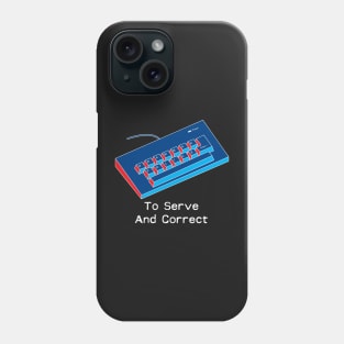 Grammar Police - To Serve and Correct Phone Case