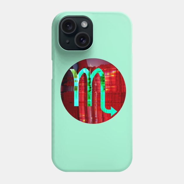 Scorpio Phone Case by finnduffstuff