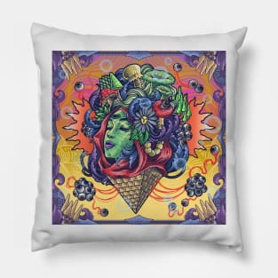 Cambulo Psychedelic Artwork Pillow