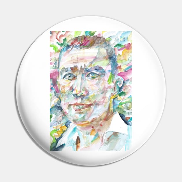 YUKIO MISHIMA - watercolor portrait Pin by lautir