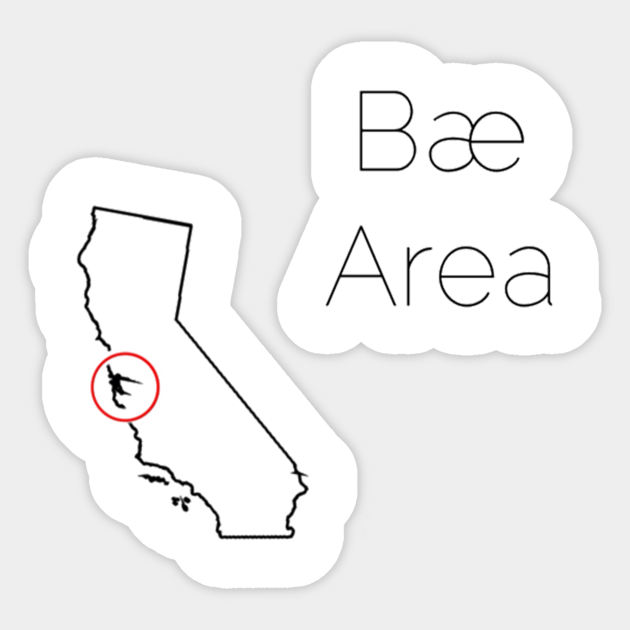 Bae Area - Salt Bae Meme - Sticker