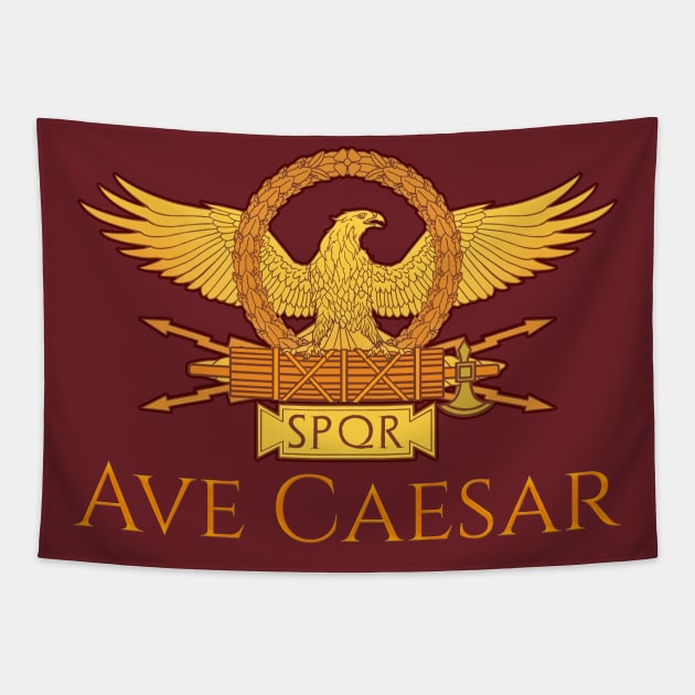 Ancient Rome Legion Eagle - Roman History SPQR Tapestry by Styr Designs