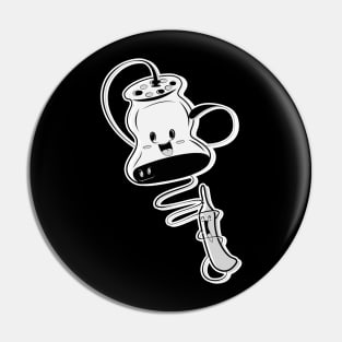 B&W Capirucho Pin