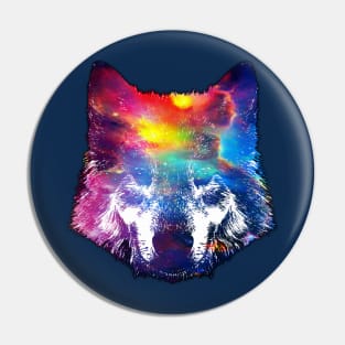 STAR WOLF - GALAXY Pin