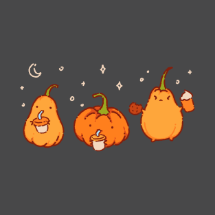 Pumpkins with pumpkin latte T-Shirt