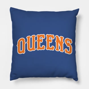 Queens 'New York' Baseball Fan: Represent Your Borough Pillow