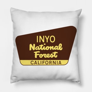 INYO NATIONAL FOREST CALIFORNIA YOSEMITE DEATH VALLEY NATIONAL PARK SIERRA NEVADA Pillow