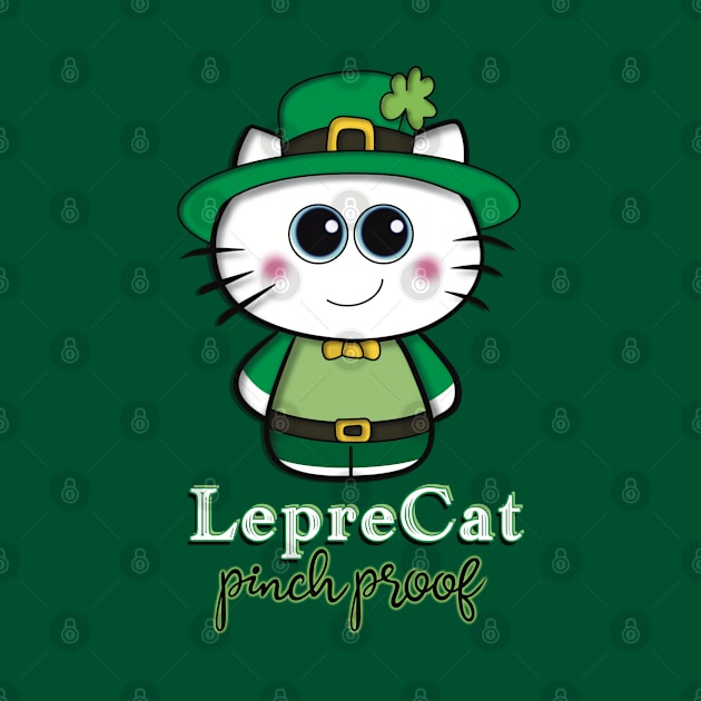 Saint Patrick’s Day Pinch Proof - LepreCat by Creasorz