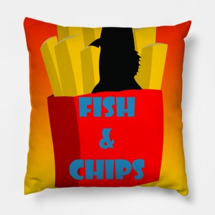 Fish and chips Pillow