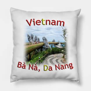 Vietnam - Ba Na, Da Nang Pillow