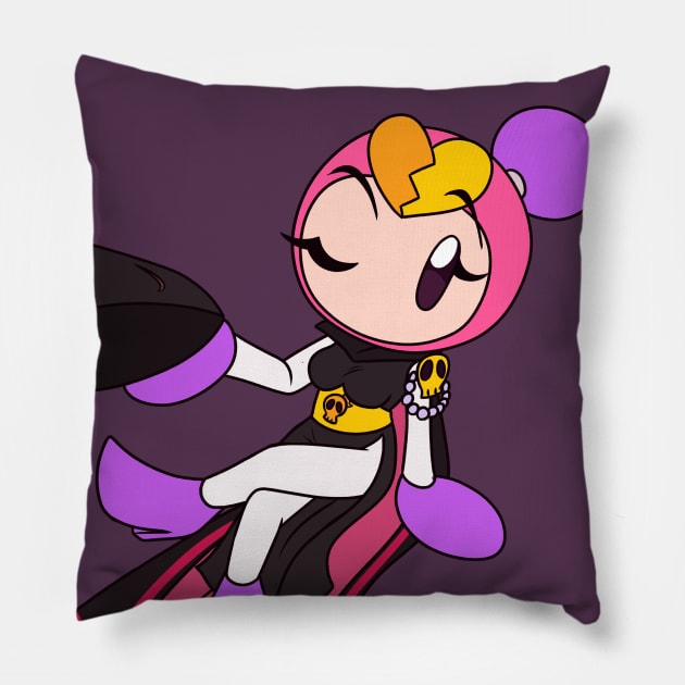 Karaoke - Super Bomberman R Pillow by SailorBomber