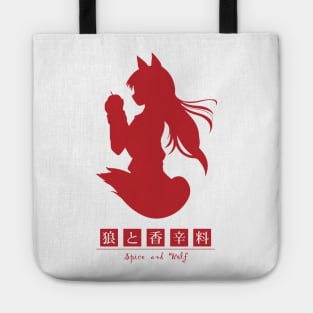 Spice and Wolf Red Tote