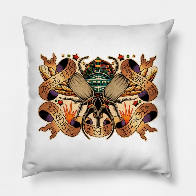 Beetle Pillow by Don Chuck Carvalho