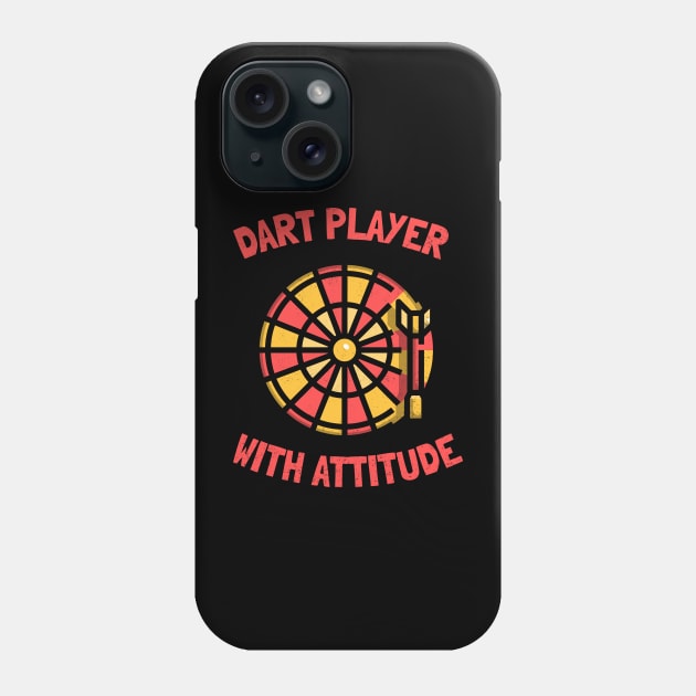 dart player with attitude Phone Case by juinwonderland 41