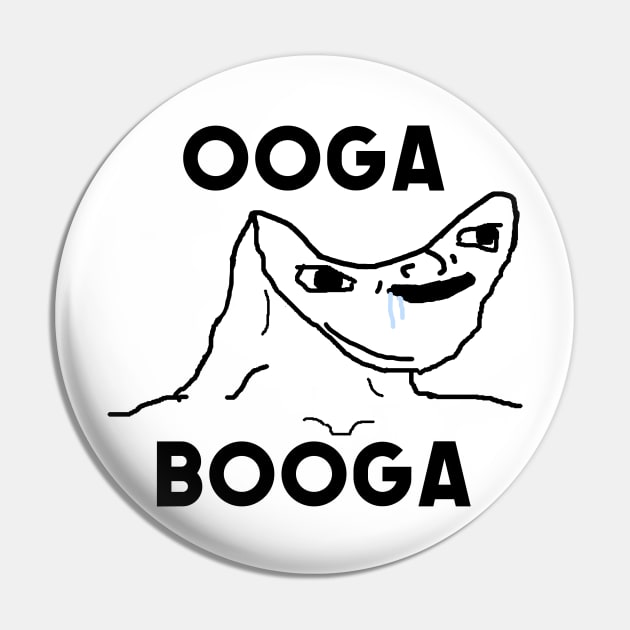 Ooga Booga Brainlet Meme Pin by artsylab