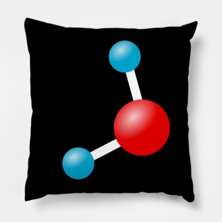 Water molecule Pillow