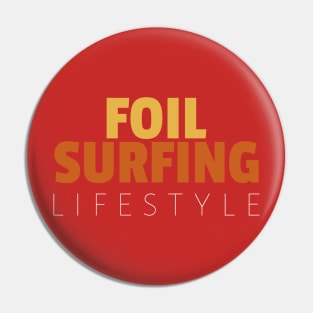 Foil surfing Pin