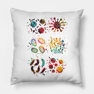 Bacteria Pillow