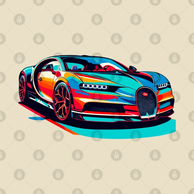 Bugatti Chiron by Vehicles-Art