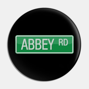 Abbey Road Street Sign Pin