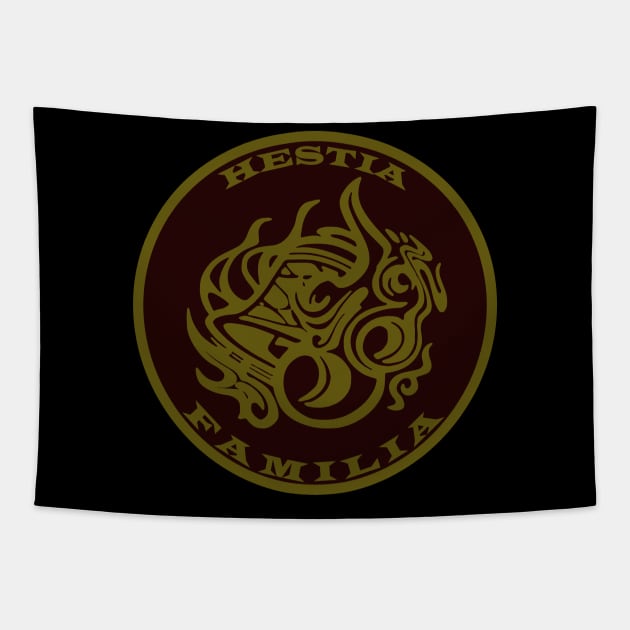 DANMACHI: HESTIA FAMILIA EMBLEM Tapestry by probadger