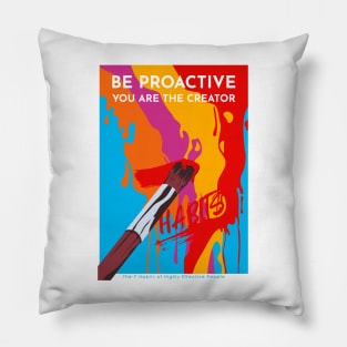 Be Proactive Pillow