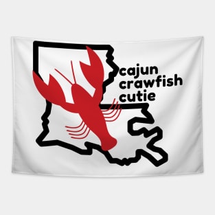 Crawfish Cajun Cutie Tapestry