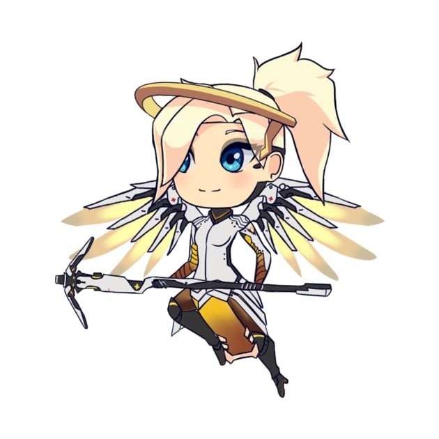 Chibi Mercy by RidicBird