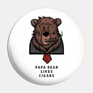 Papa Bear Pin