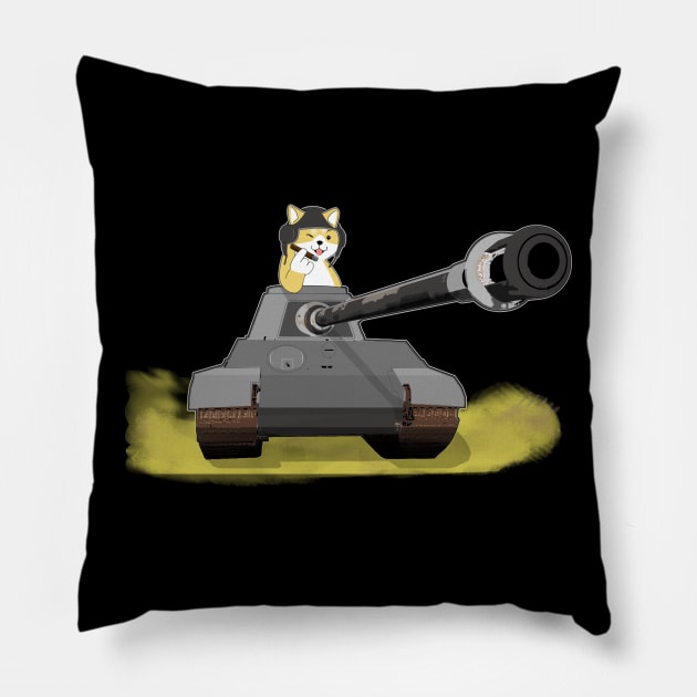 Doge Tanker With Cigar Pillow by Underground Cargo