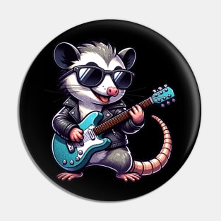 Possum Guitarist Pin